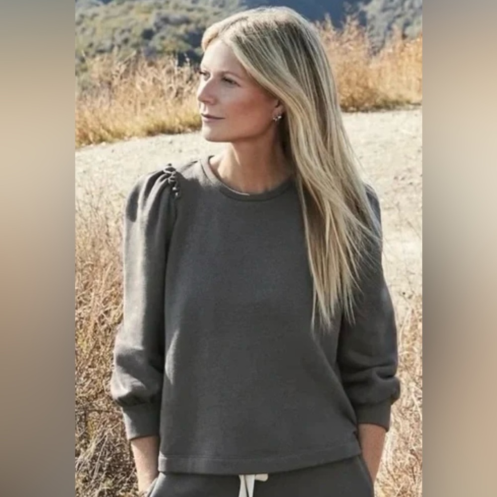 💥PRICE DROP💥 TORRES PUFF SLEEVE SWEATSHIRT-BLACK